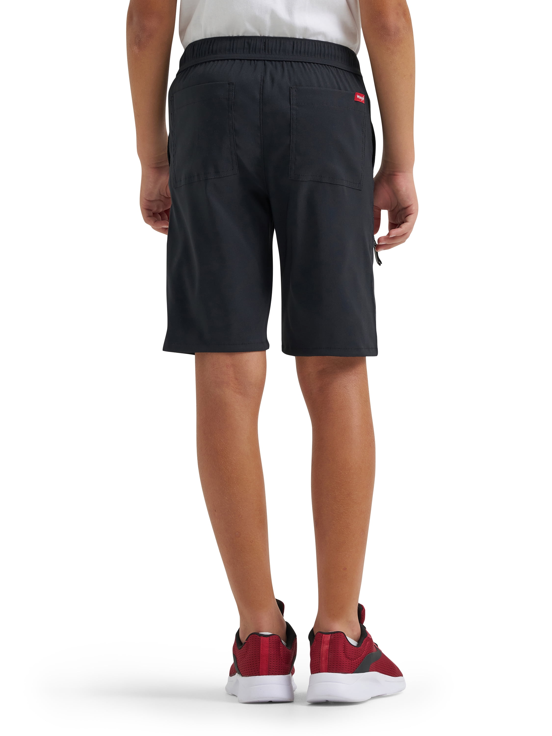 Wrangler® Boy's Tech Cargo Shorts with Screen Cleaner, Sizes XS-2XL & Husky