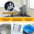 thumbnail image 5 of Portable Washing Machine 2.0 Cu.Ft. Full-Automatic Compact Washer Machine for Apartment, 10 Wash Program Small Portable Washer for Dorm, Apartment, RV, Home, Silver, 5 of 7