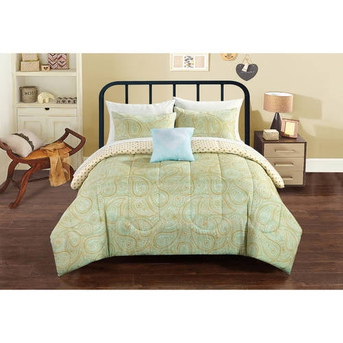 Formula Shimmer Gold Bed in a Bag Bedding Set, Twin