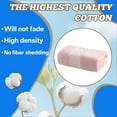thumbnail image 5 of AUQ Wash Gags for Body,Dense Cotton Yarn Weave Wash Rags for Body,Smooth Even Stitched Surface Hand Towel,Pink,29.53*13.78*0.39in, 5 of 7