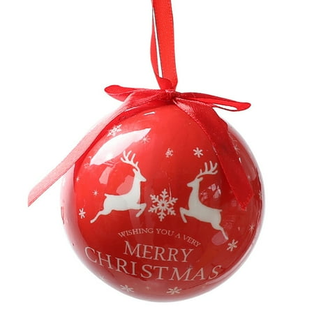 

Riapawel Riapawel Christmas Foam Ball Snowman Car Christmas Tree Pendant Hanging Ball