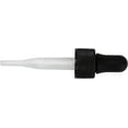 thumbnail image 7 of 1/2oz Empty Plastic Dropper Bottle, 48 Pack, Amber Bottle, Black Dropper, 15mL, for Medication, Essential Oils, Chemicals, Perfumes & Colognes, 7 of 7