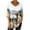 Multicolor 3, variant on Summer Blouses for Women Dressy Plus Size,Womens Tops Horse Printed 3/4 Sleeve Western Vintage 3D Graphic T Shirts Vneck Funny Gift Shirts Equestrian Cowgirl Blouse