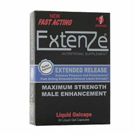 846345000103 UPC - Extenze Extended Release Gel Caps 30 ...