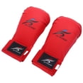 thumbnail image 1 of S SERENABLE Gants de Boxe pour Hommes et Femmes, Gants de Kickboxing en Cuir PU pour le Sparring, Rouge Muay, 1 of 8