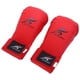 thumbnail image 1 of Guantes Sanda de boxeo premium con palma de cuero, guantes de karate para fitness, gimnasio, hombres y mujeres. Rojo, 1 of 8