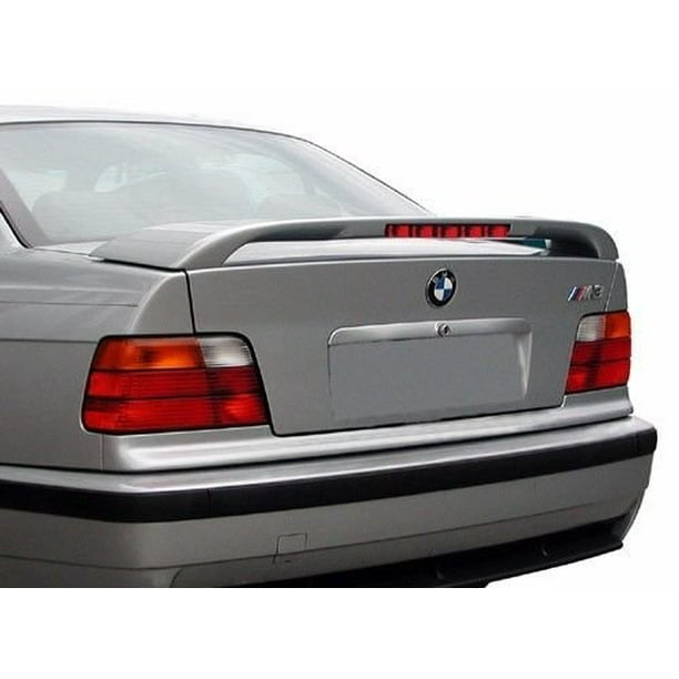 Jsp Painted 2 Door Rear Wing Spoiler Compatible With 1992 1999 Bmw M3 Coupe 314 Bright Red Factory Style With Led Walmart Com Walmart Com