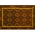 thumbnail image 1 of Ahgly Company Indoor Rectangle Oriental Yellow Traditional Area Rugs, 7' x 9', 1 of 4