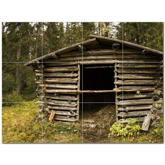 Building Monument Ceramic Tile Mural Kitchen Backsplash Bathroom Shower 400323-M43