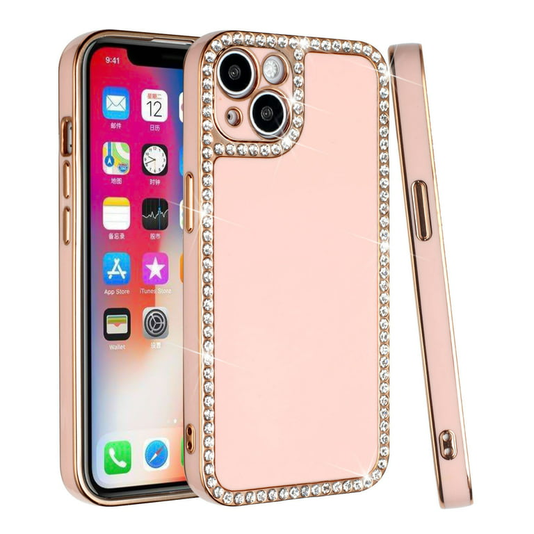 3D Embroidered Leather For Apple iPhone 14 Pro Max Case Business Protective  Back Cover For iPhone
