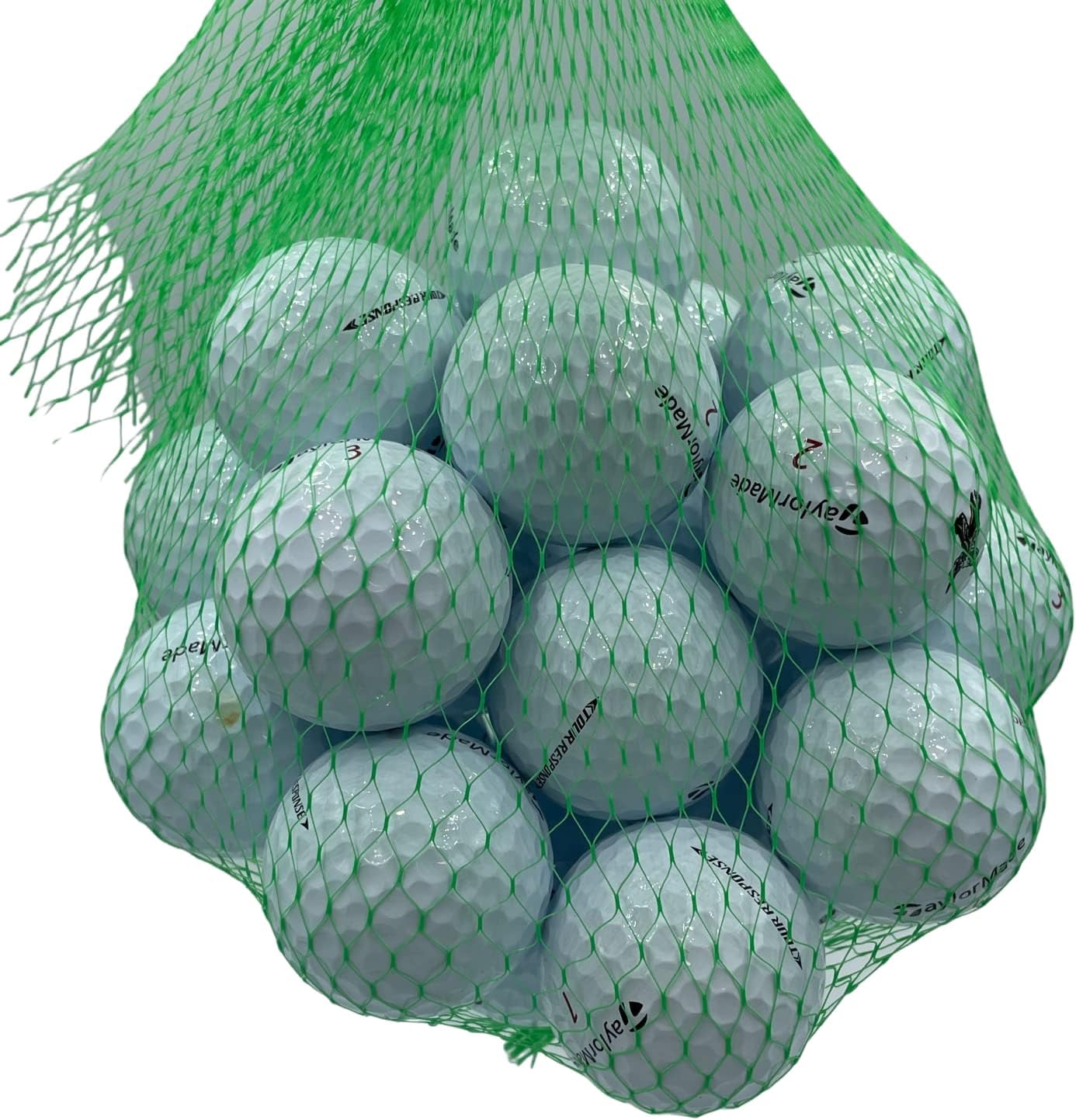 Golf Ball Planet - Taylormade Tour Response Recycled Golf Balls (24 Pack, 5A / Mint)