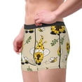 thumbnail image 4 of Naloa Gnomes Bees And Sunflowers Print Mens Underwear - Boxers for Men, Classic Briefs for Men, 4 of 9
