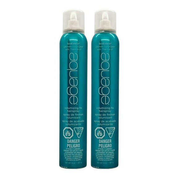Aquage SeaExtend Volumizing Fix Hairspray 8 Oz (Pack of 2)