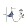 thumbnail image 5 of Naierhg 1Pc Punk Earring Dainty Durable Butterfly Shape Punk Long Chain Earring Jewelry Accessories, 5 of 8