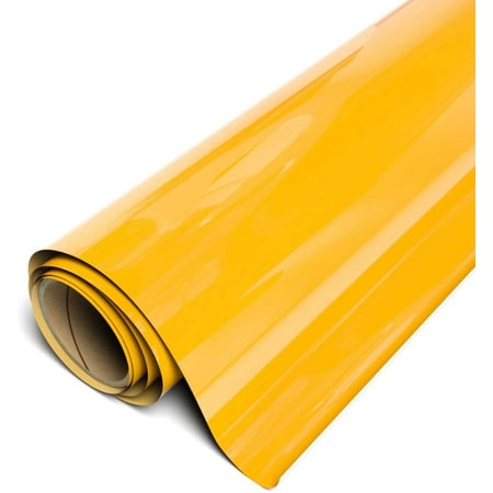 Siser EasyWeed HTV Iron On Heat Transfer Vinyl 15" x 15ft (5 Yards) Roll - Sun
