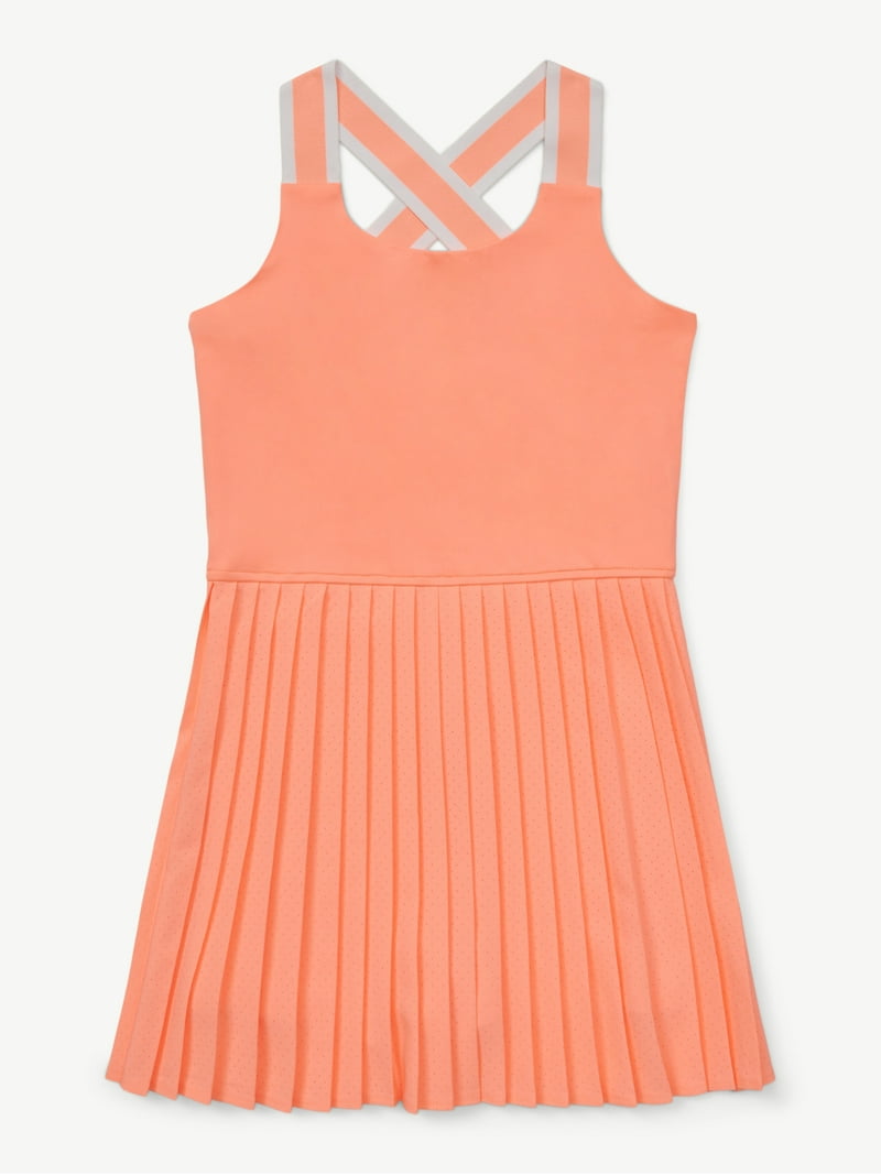 Justice Girls Pleated Tennis Dress, Sizes XS - XLP - Walmart.com