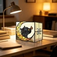 thumbnail image 7 of Stained Glass Cat Flower Pot,Handmade Cute Pots for Plants, Room and Office Decoration Glass Container Storage,Indoor Plant Pots with Drainage,Plant Gifts, 7 of 7