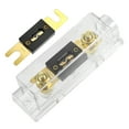 thumbnail image 1 of Unique Bargains 1 Set Car Audio 0 4 8 Gauge Inline ANL Fuse Holder Transparent Fuse Block with 2pcs 40A Fuse, 1 of 7