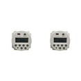 thumbnail image 4 of QualitChoice Interrupteur de Temps Numérique Programmable Lampe Réglable Minuterie Relais Rechargeable 220V 2Ensemble, 4 of 6