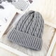 thumbnail image 1 of Gorro de lana de punto con forro polar para adultos de mohair, gorro de protección para las orejas coreano para mujer, gorro de punto grueso y cálido para comercio exterior, 1 of 6