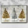thumbnail image 3 of Sophisticated Christmas Collection A - Framed Gallery Wrapped Holiday Canvas - 27 x 41 - Silver Frame, 3 of 9