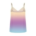 thumbnail image 4 of QLEICOM Womens Chain Suspender Tank Tops V Neck Casual Cami Sleeveless Camisole Blouses Summer Basic Tank Shirt Multicolor XXL, US Size 12, 4 of 4