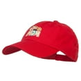 thumbnail image 2 of Cookie Mom Patched Low Profile Cap - Red OSFM, 2 of 5