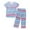 K-Hot Pink, variant on 2025 Women Pajama Sets Women Casual Lapel Button Flannel Tops for Women Plaid Print Two Piece Cute PajamaLong Sleeve Pajamas Womens Short Sets Suit Night Set Loungewear Teen Pajamas Girls Women'S