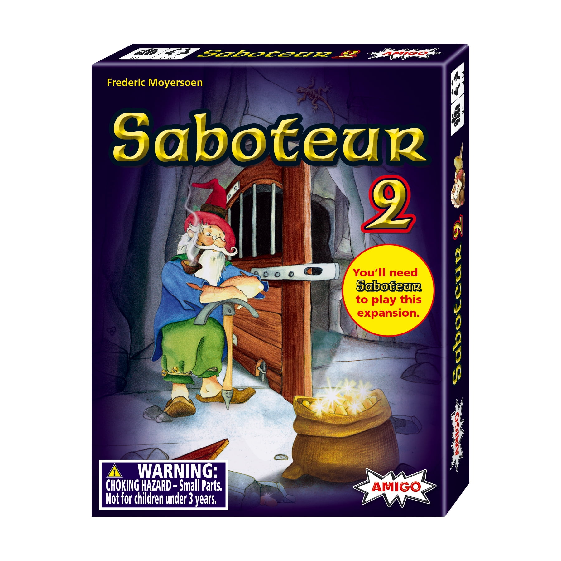 Saboteur Card Game Amigo Games Edition Dwarf Mining Family Party AGI 5712 for sale online 
