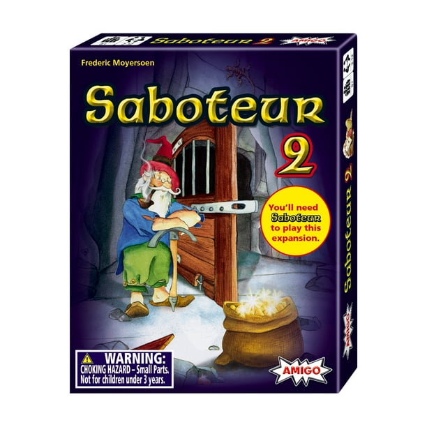 Saboteur 2 Expansion Pack Strategy Card Game