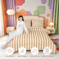 thumbnail image 3 of Erosebridal Modern Lines Full Size Comforter Sets,Linear Geometric Print Bedding Comforter Set,Polkadot Reversible,3-Piece,1 Comforter and 2 Pillowcases, 3 of 7