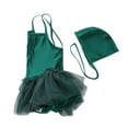thumbnail image 4 of Bullpiano Toddler Girls Summer One-Piece Swimsuits Kids Princess Floral Bathing Suits Swimwear 1-7T, 4 of 6