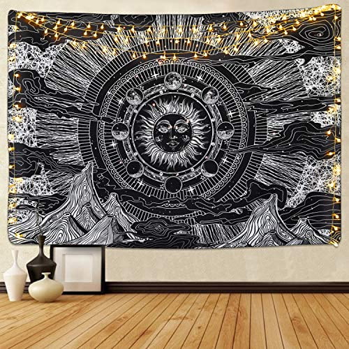 sun and moon tapestry
