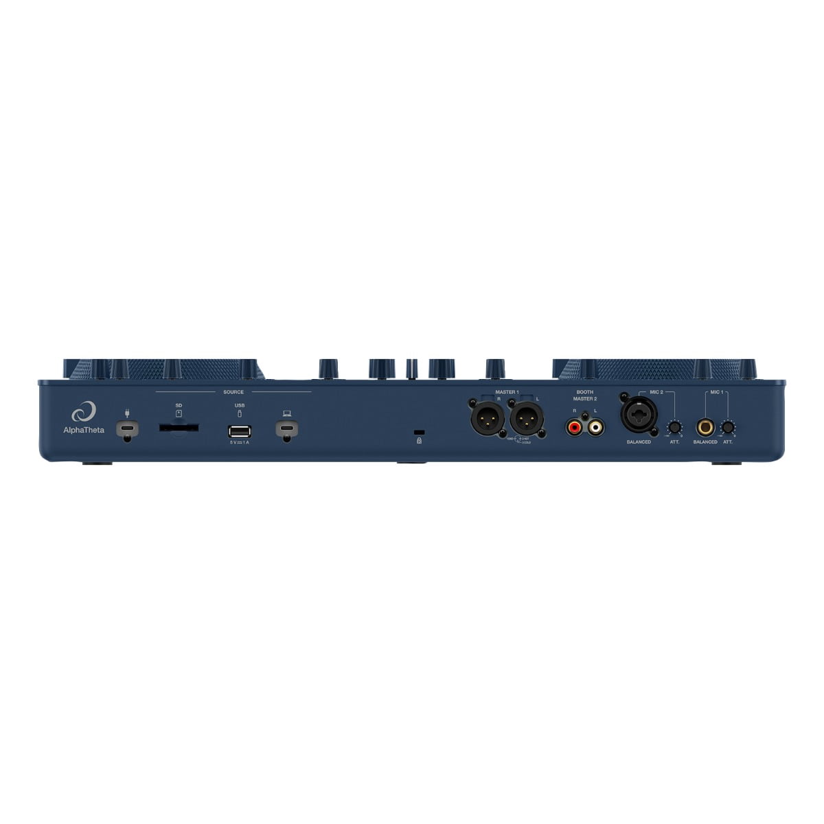AlphaTheta OMNIS-DUO All-in-One Portable DJ System with Alto Bluetooth Total MKII Audio Adapter Package