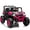 Pink, variant on Joyracer 4WD 24 V Ride on Toys UTV with 2 XL Seaters, 4*200W Motor Kid Electric Power Car Wheels with Remote Control, LED Lights, Spring Suspension, 3 Speeds, Bluetooth Music, Black