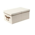 thumbnail image 1 of Kyursd Summer Home/Kitchen Organizers and Storage Special Offer！Home Clothing Storage Box Foldable Drawer Style Miscellaneous Clothing Wardrobe Storage Box, 1 of 7