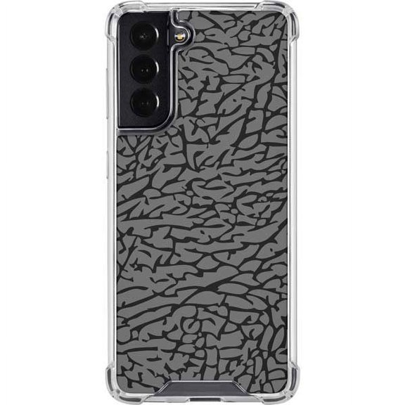 Skinit Sneakerhead Elephant Print Grey Galaxy S22 Clear Case