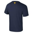 thumbnail image 3 of Men's Colosseum Navy West Virginia Mountaineers Color Pop Active Blend T-Shirt, 3 of 3