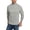 Soft Grey Heather, variant on Club Room Mens Cotton Turtleneck T-Shirt