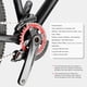 thumbnail image 5 of Guía de cadena de bicicleta MTB FLhrweasw Estabilizador de cadena Protector placa Nuevo, 5 of 9