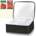 thumbnail image 1 of Caja organizadora de almacenamiento de semillas HomePetite con 26 ranuras y bolsa aislante, 1 of 9