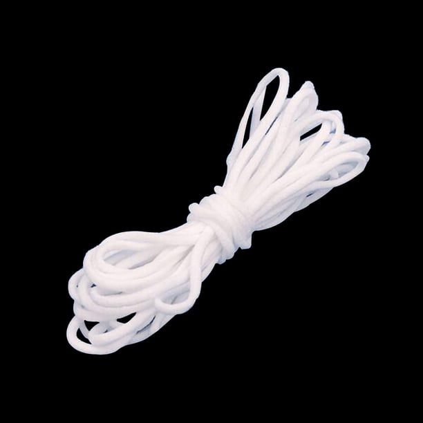 Stretchable String 3mm x 5 meters Soft Elastic Cord Smooth & Stretchable String Rope ...