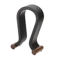 thumbnail image 3 of Soporte para auriculares perfke de cuero PU negro, 3 of 9
