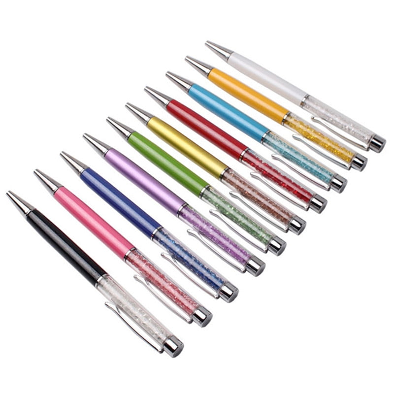 5pcs 0.5mm Flat Ballpoint Pen Stationery School Office Accessories Hot Sale 2019 
