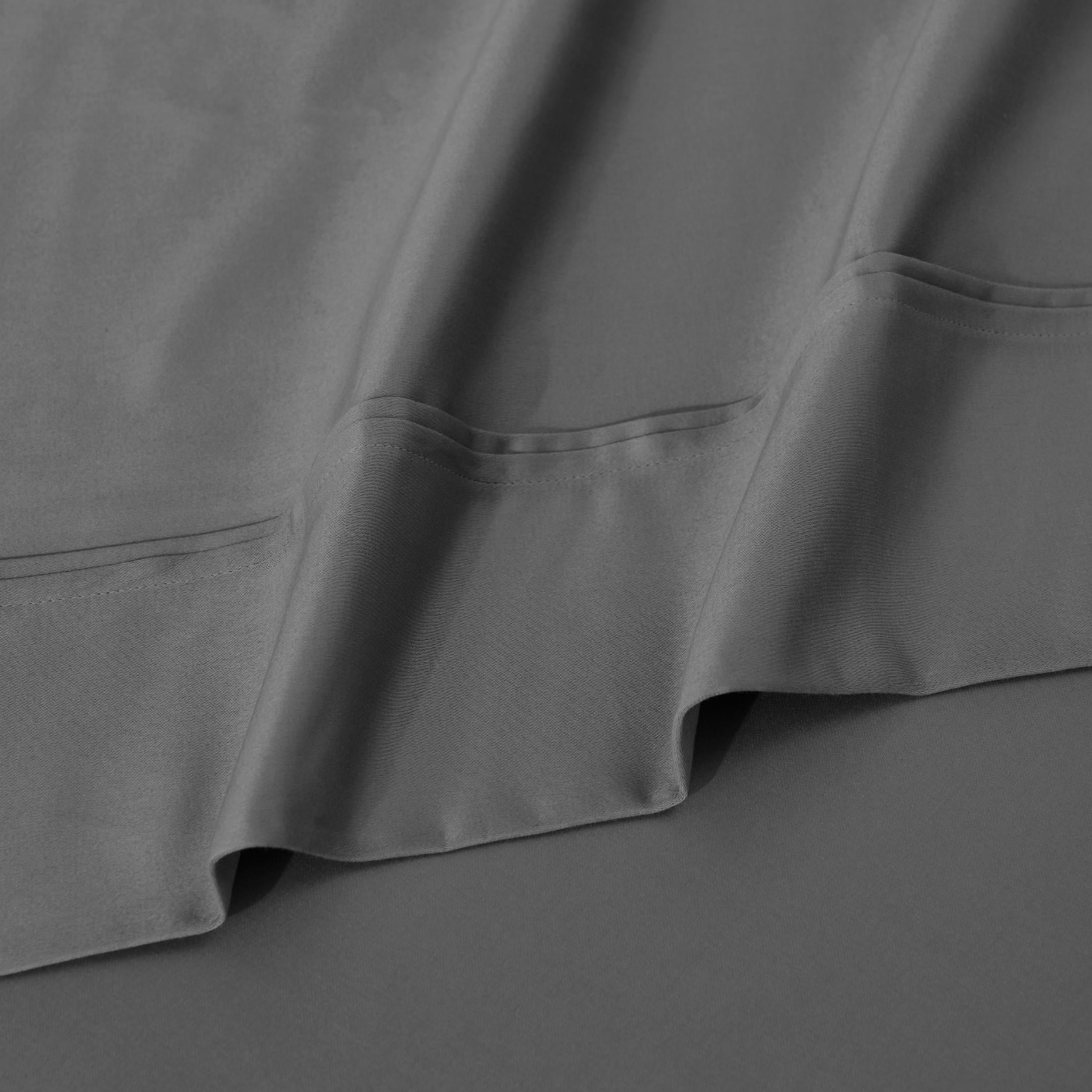 Superior Egyptian Cotton 1200 TC Eco-Friendly Sheet Set, King, Charcoal