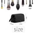 thumbnail image 2 of Bolsa de maquillaje Bolsa de maquillaje de doble capa diaria para mujer Bolsa de brochas de maquillaje portátil, 2 of 5