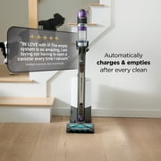 Shark PowerDetect Clean & Empty Cordless Stick Vacuum, Auto-Empty System, Powerful Suction, HEPA Filtration, Carpet & Hard Floor, Pet Friendly, IP3251 Dark Gray