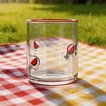 thumbnail image 5 of Fruit Icon Juice Glasses Set - Glass Cup for Coffee Wine Cocktail Drinking - Summer Birthday Holiday Party Supplies & Ideal Gift, 5 of 7