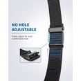 thumbnail image 7 of FAIRWIN Ratchet Belt for Men Nylon Web Work Belt with Automatic Buckle,Black,Waist 40"-46", 7 of 7