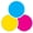 Cyan, Magenta, Yellow, variant on HP 564 Black Ink Cartridge